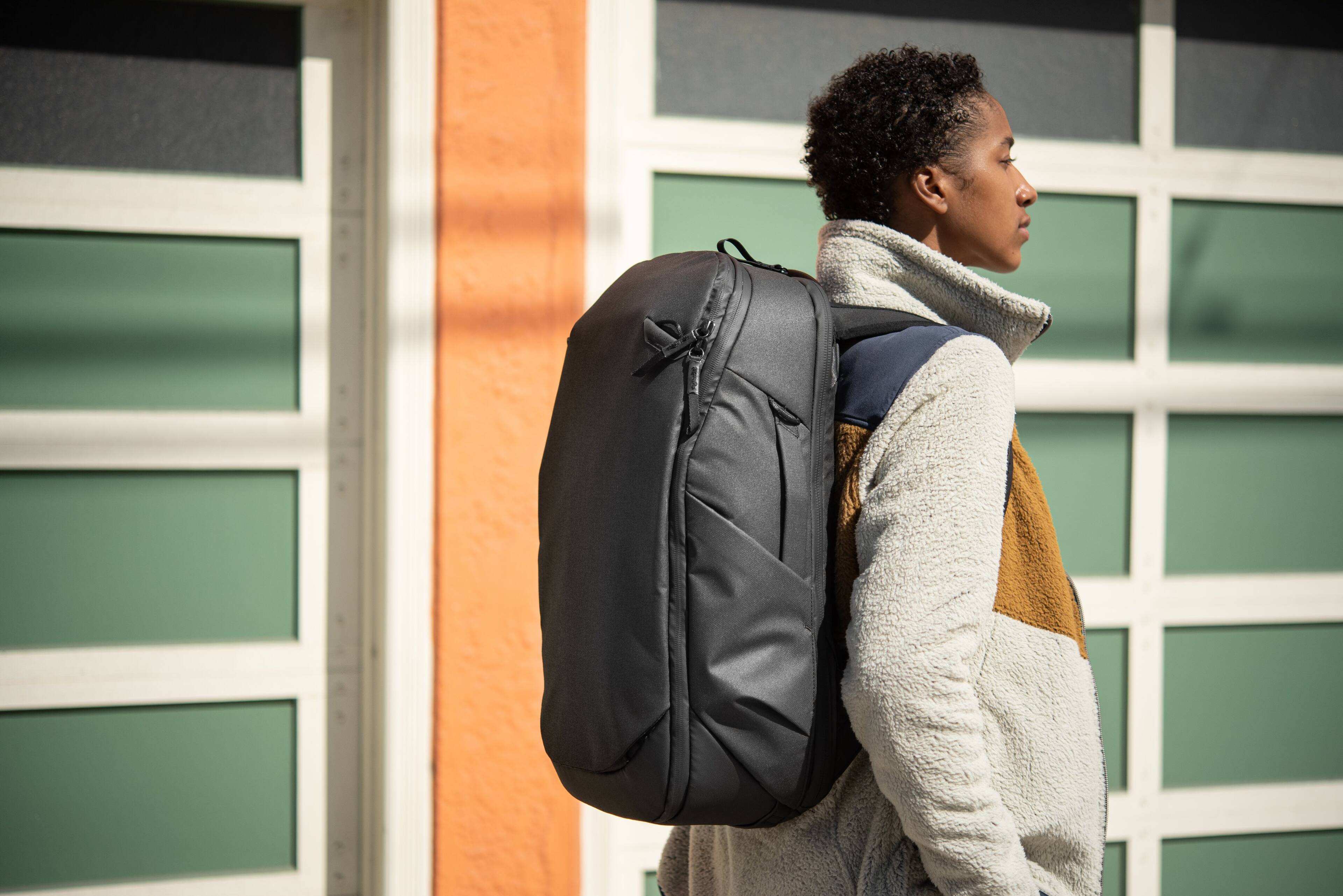 Alt View Zoom 26. Peak Design - Travel Backpack 30L - Black.