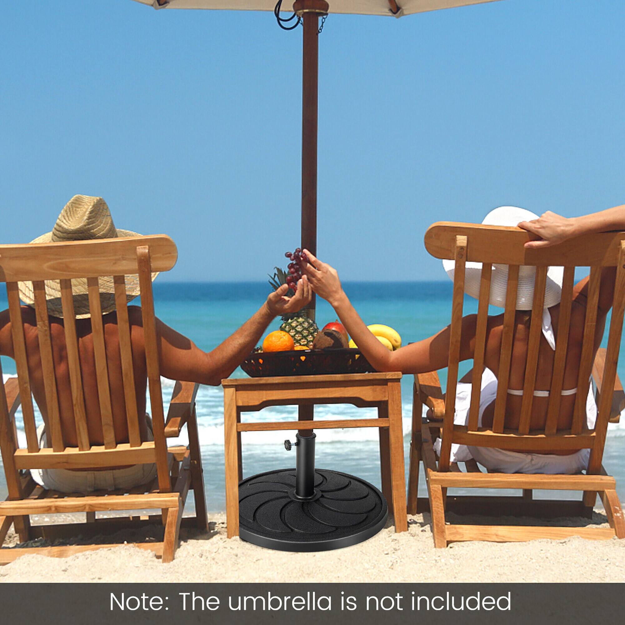 Note: The umbrella is not included