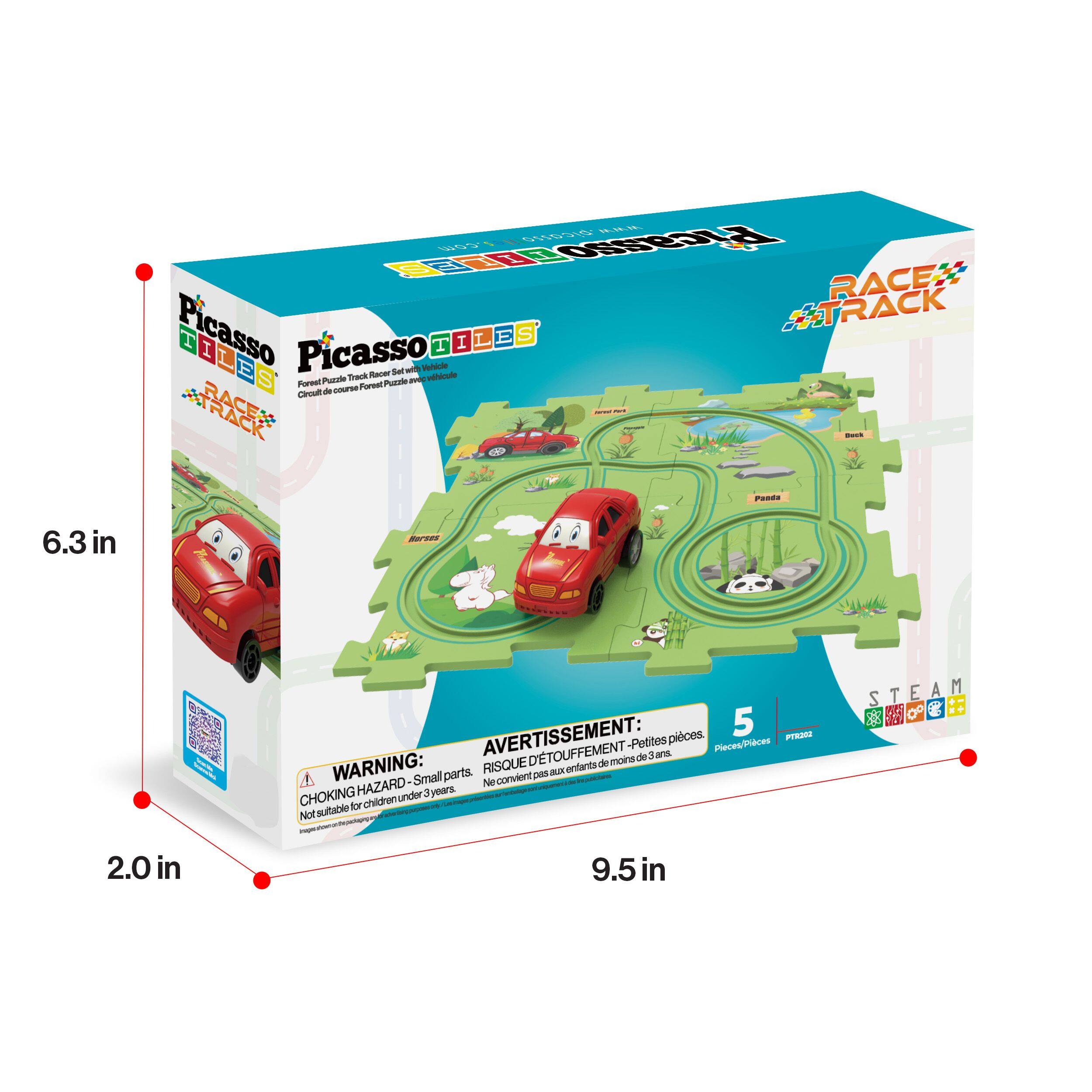 .com picasso it-s Picasso SEZID RACE# Picasso L E S #TRACK I T I Picasso Track Recer Sat the Mehicle vhicule Forest Puzzle Puzzle noc de course Forest Circult STRACK back Panda

6.3 in
Hurses
AVERTISSEMENT: pices. 5 PTR202 -Petites Pieces Pieces WARNING: RISQUE D'TOUFFEMENT BUX enfants de moins de 3 ans. Small parts.  convient pas CHOKING HAZARD- children under 3years. Notsuitable for
STEAM
2.0 in
9.5in