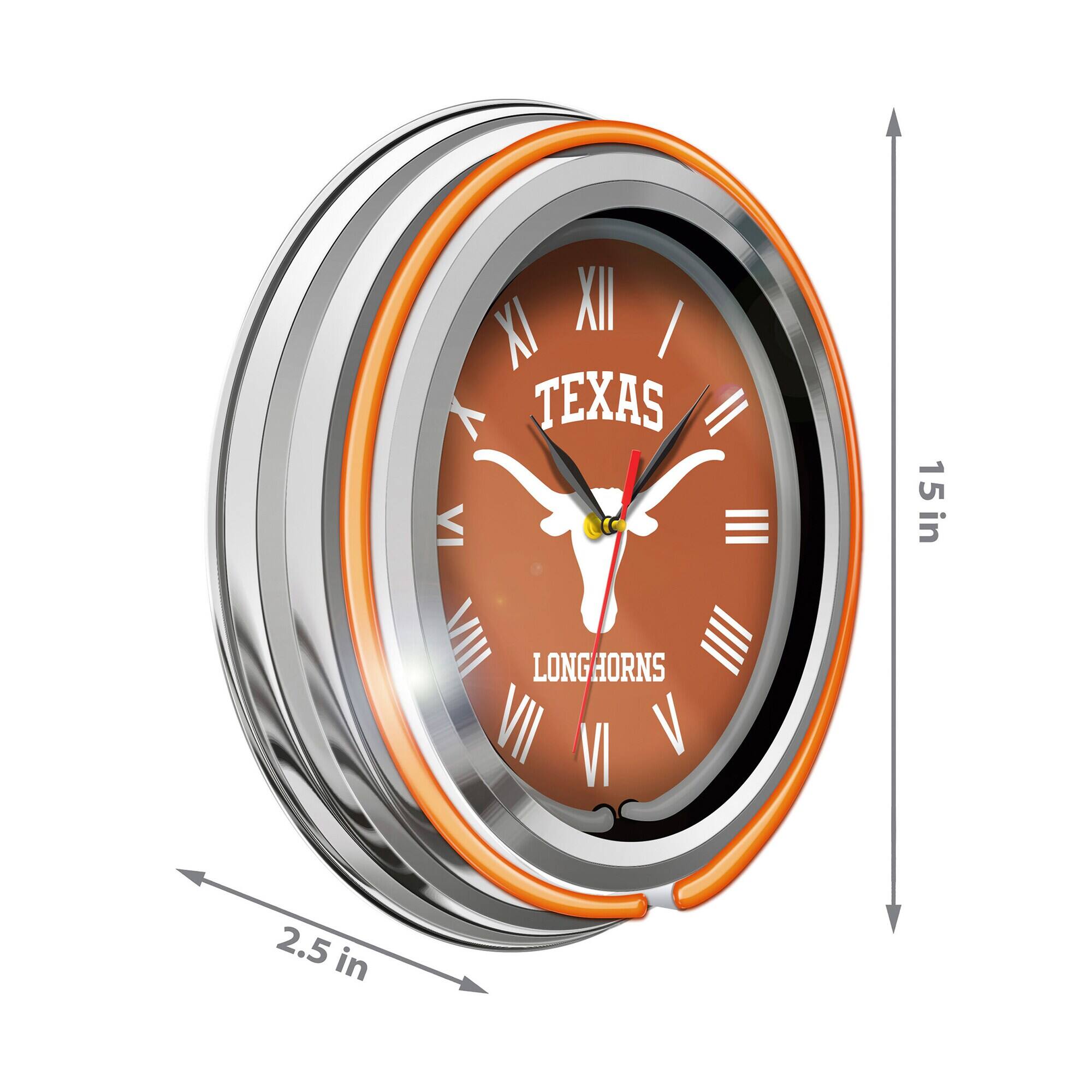 XII I XI TEXAS II VI LONGHORNS VII VI V  
15 in  
2.5 in