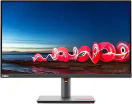 Lenovo - Refurbished Excellent - ThinkVision T27i-30 27" Monitor 1920x1080 IPS 60Hz 4ms - Black