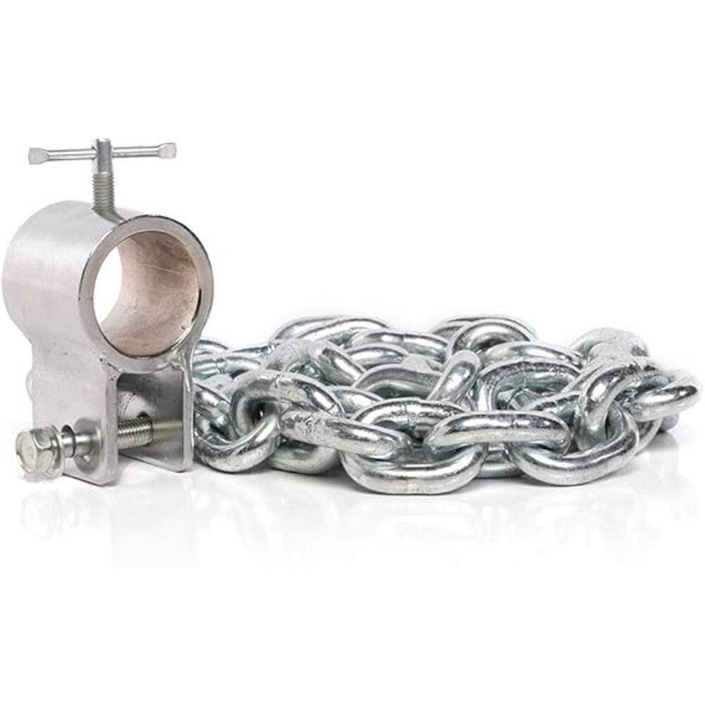 Alt View 2. Power Systems - Power Systems Lifting Chains 20 lbs, Pair, 60" Barbell Resistance Chains - Silver.