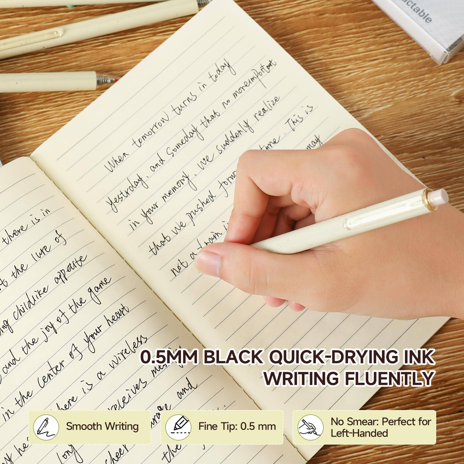 Paradigms Interiors Gel Pens For Note Taking Ink Fine Point Pen Quick ...