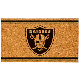Evergreen Enterprises - Las Vegas Raiders 16" x 28" Logo Turf Mat - Multicolor
