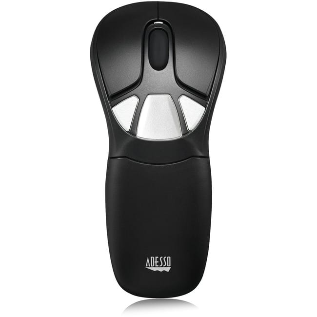 Adesso - Wireless presenter mouse (Air Mouse Go Plus) - With the iMouse P30 you can deliver presentations and lectures - Wireless - Black