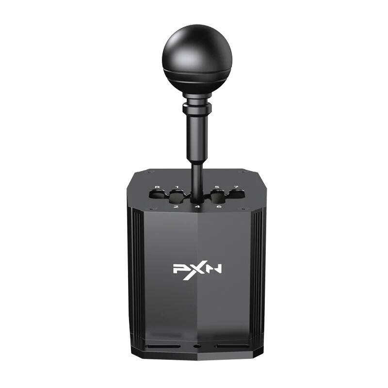 Left. PXN - PXN SF U 7+R H-Pattern Sim Racing Gear Shifter with 16-Bit Sensor (USB & RJ11) - Black.