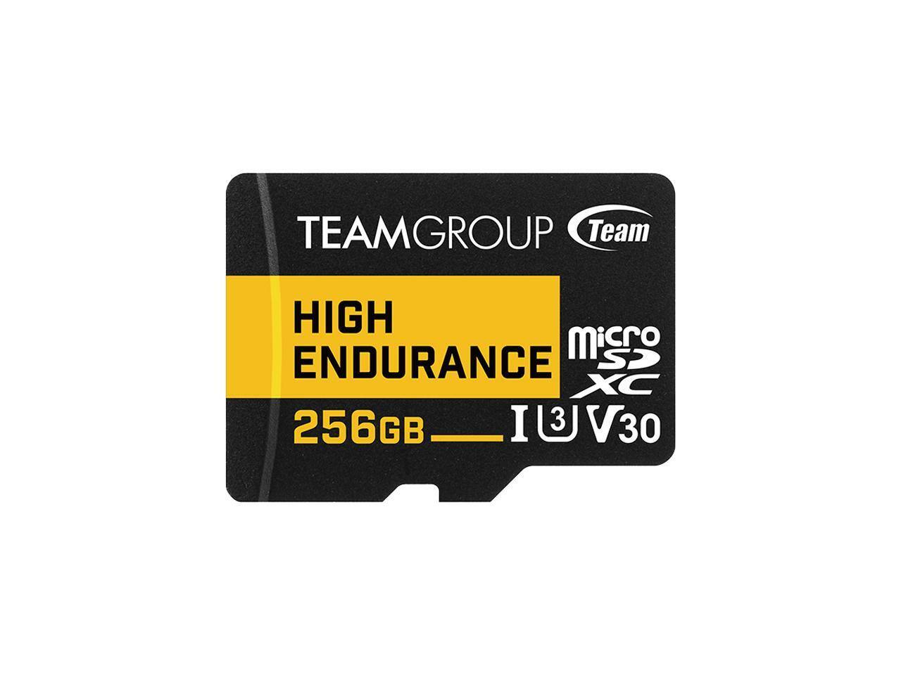 TEAMGROUP Team HIGH ENDURANCE microSDXC 256GB I3 V30