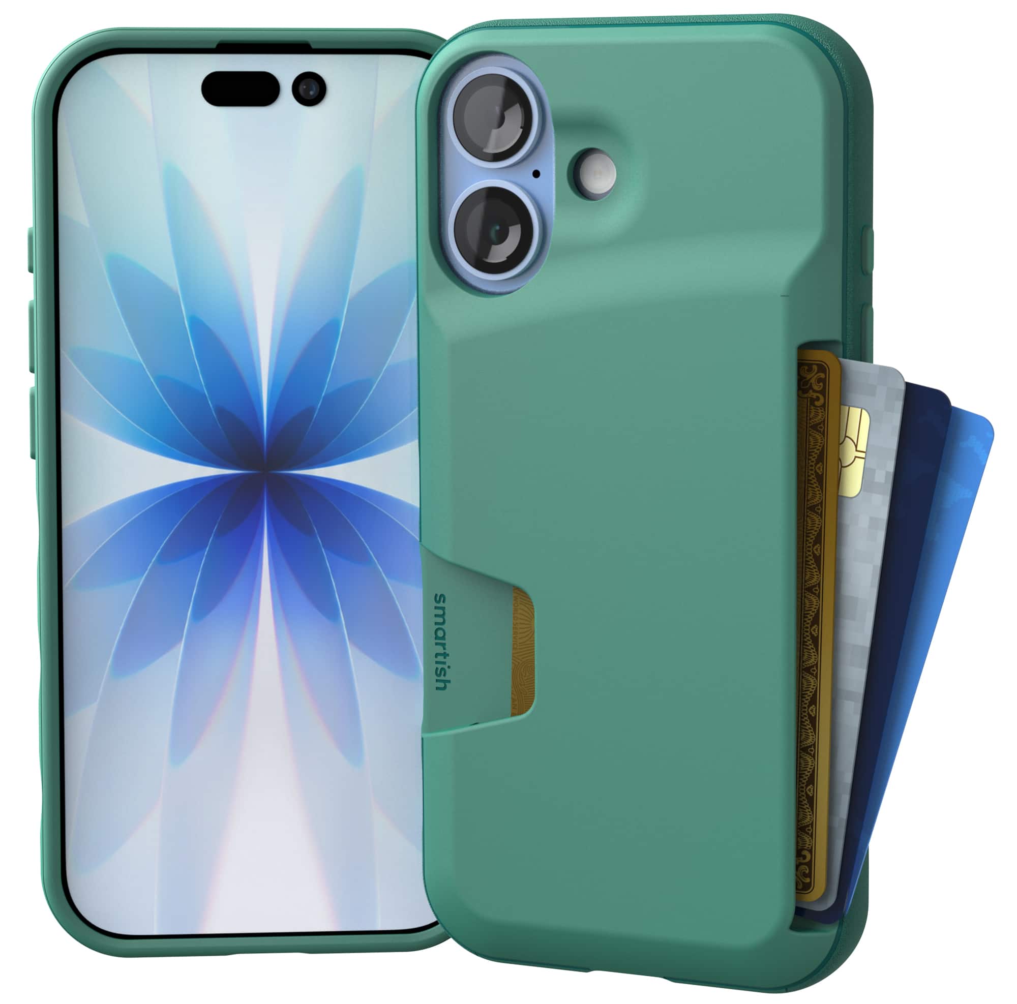 Smartish - iPhone 17 Wallet Case - Wallet Slayer Vol 1 - Slim Grip Card Holder Cover - So Jaded