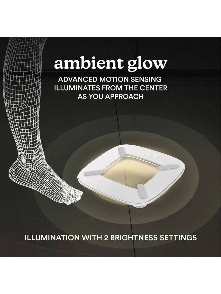 ambient glow

ADVANCED MOTION SENSING ILLUMINATES FROM THE CENTER AS YOU APPROACH

ILLUMINATION WITH 2 BRIGHTNESS SETTINGS