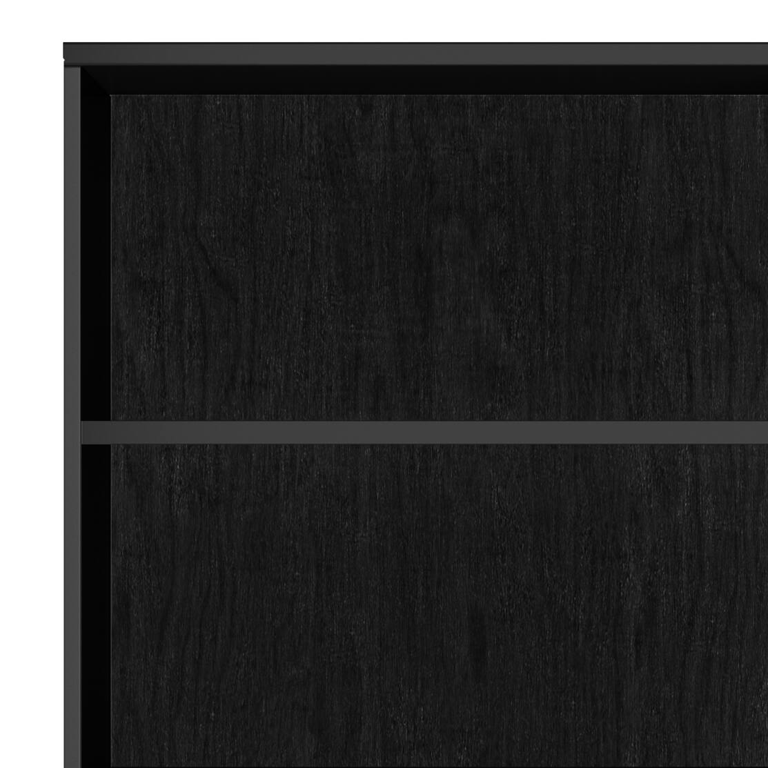 Alt View 13. Simpli Home - Harper Bookcase with Storage - Black.
