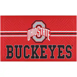 Evergreen Enterprises - Ohio State Buckeyes Embossed Door Mat - Multicolor