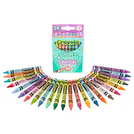 Crayola - Colors of Kindness Crayons, Pack of 24