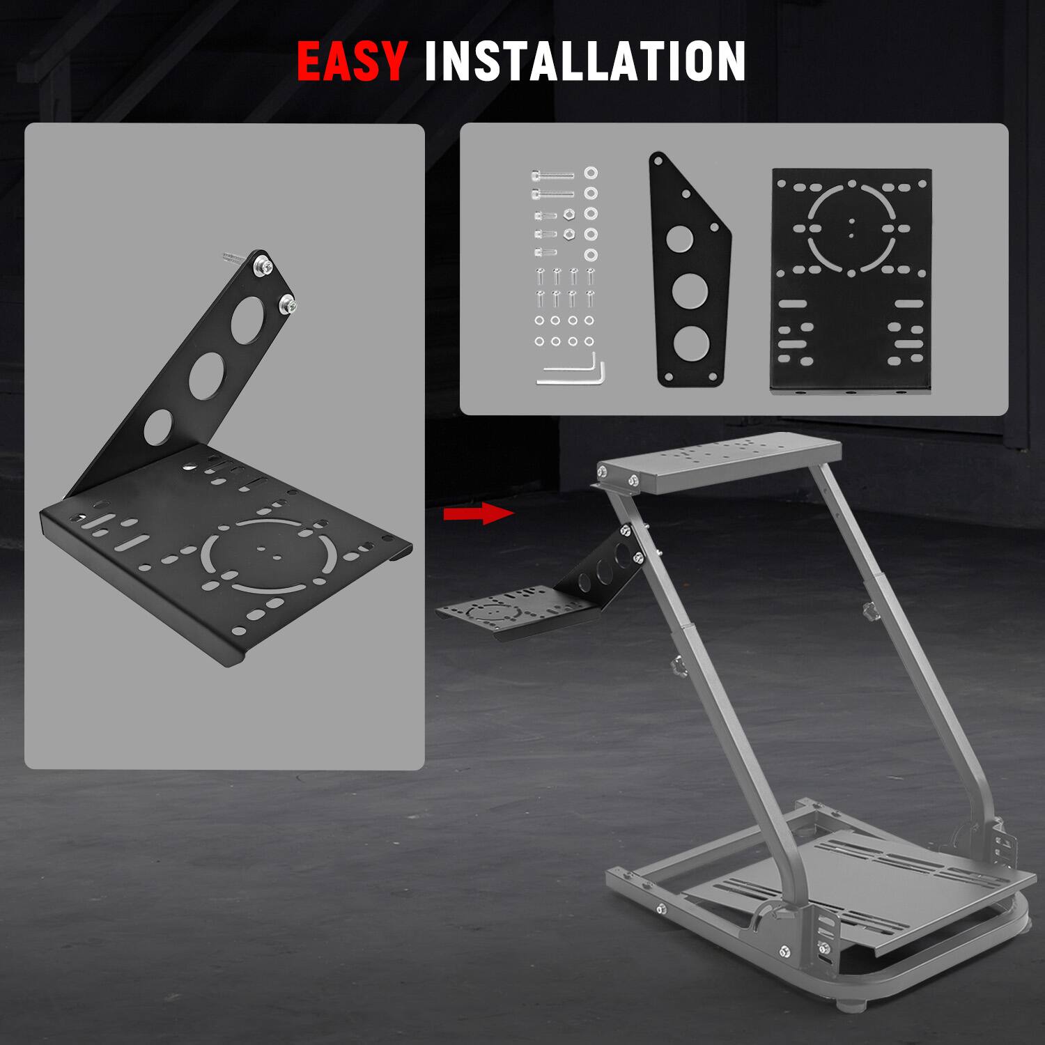 Dardoo Shifter Mounting Bracket for Racing Wheel Stands with Mounting ...