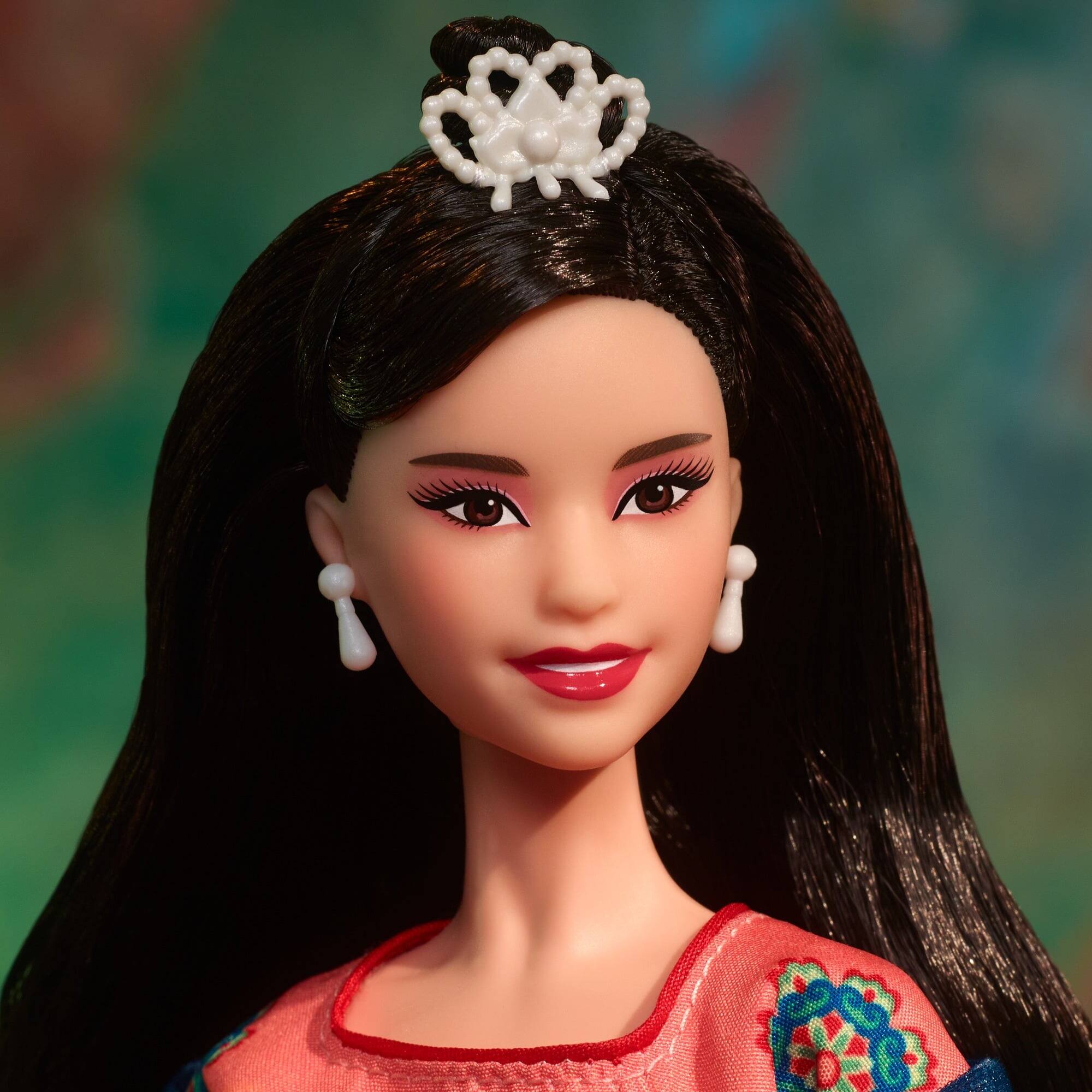 Left. Mattel - Barbie Lunar New Year Collector Doll - Red.