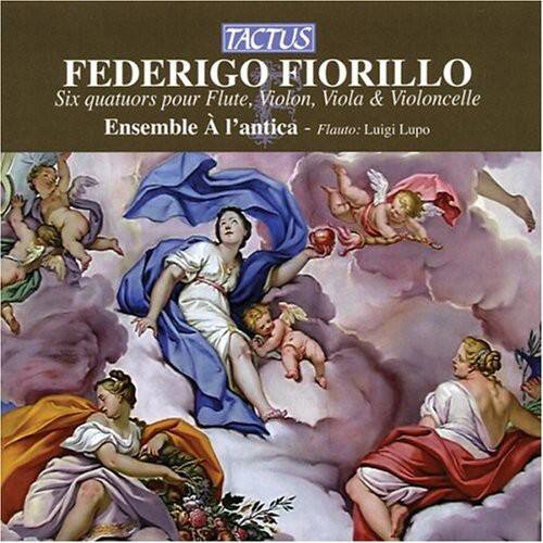 TACTUS  
FEDERIGO FIORILLO  
Six quatuors pour Flute, Violon, Viola & Violoncelle  
Ensemble A l'Antica - Flauto: Luigi Lupo