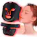 Front. Morfone - 660-850nm Wavelength Facial Mask + Neck Protector Red Light Therapy Beauty Device. 60+44 Light Beads.