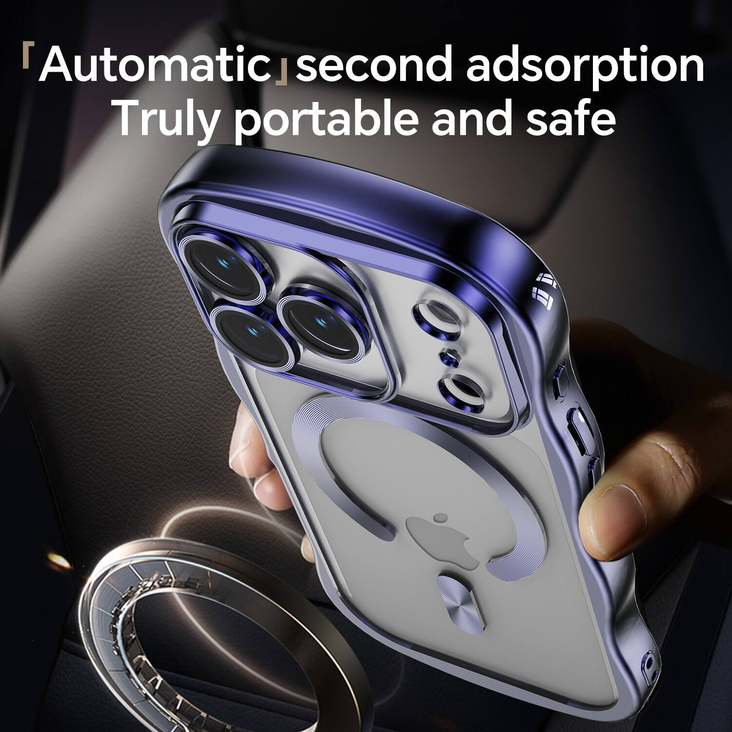 "Automatic" second adsorption  
Truly portable and safe