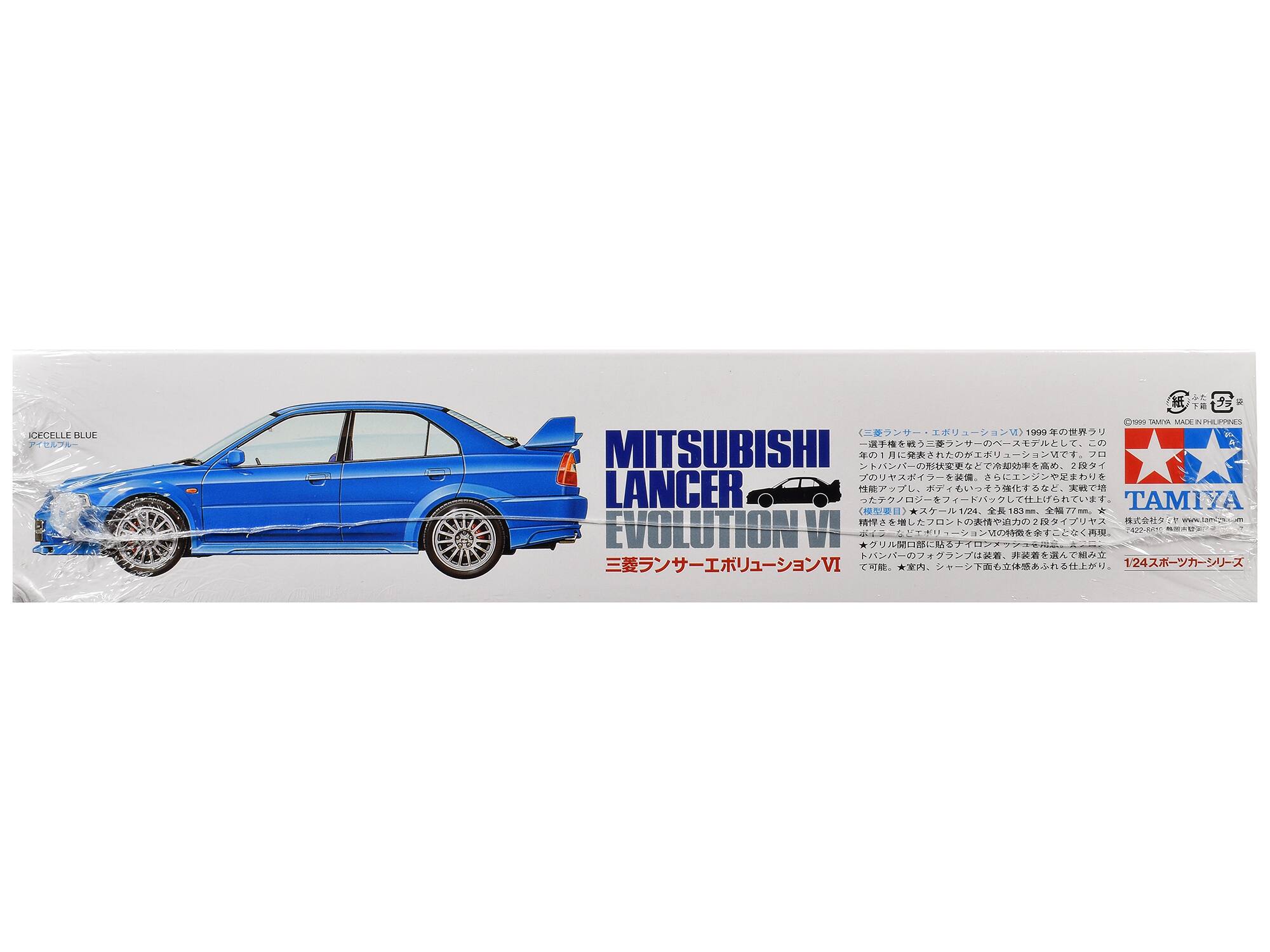 ICECELLE BLUE

2

DMMISS MARE in PHILIPPINES

MITSUBISHI 1M 219 LANCER

TAMIYA 1/24 183 m 77mg

en EVOLUTION 422-Rese

V

1/24