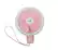 Front. Sunpentown - Personal Hand-Held Fan - Pink.
