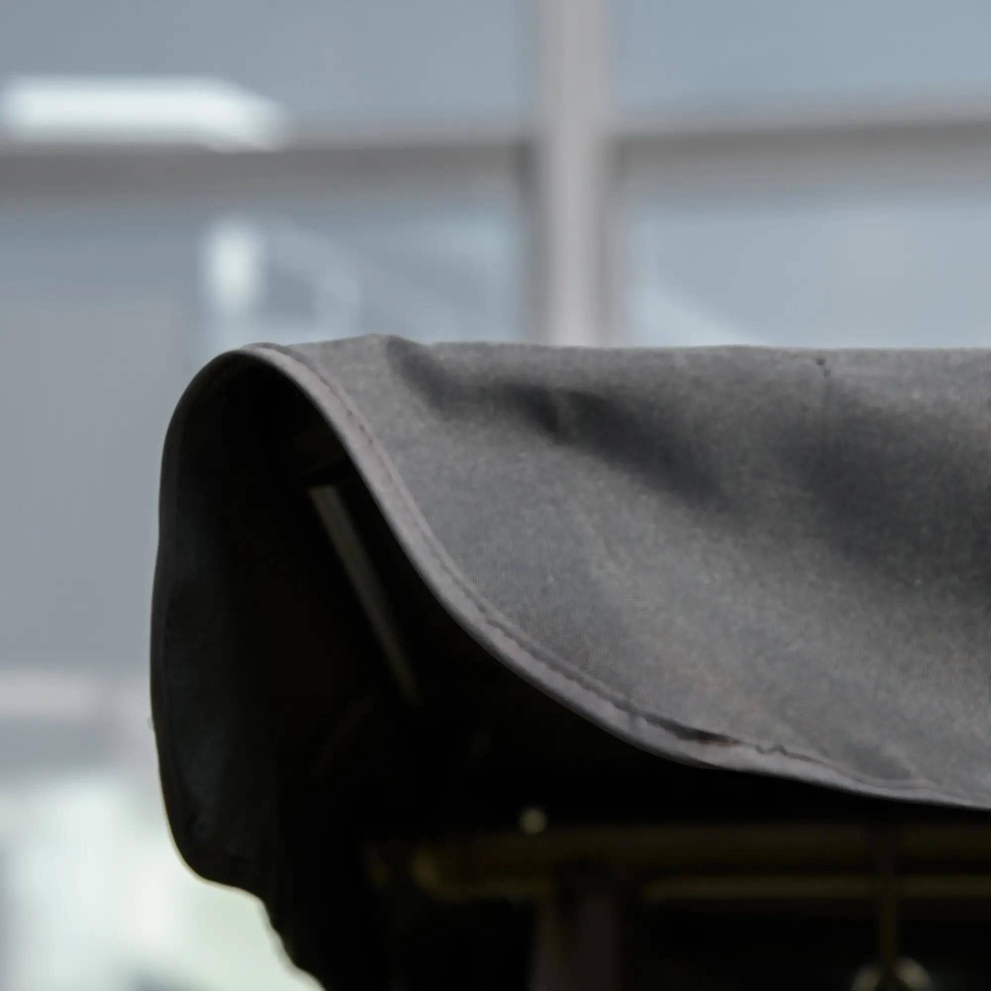 Alt View 1. Resenkos - Resenkos 3-Seat Swing Chair, Convertible Flatbed Glider With Adjustable Canopy, Black.