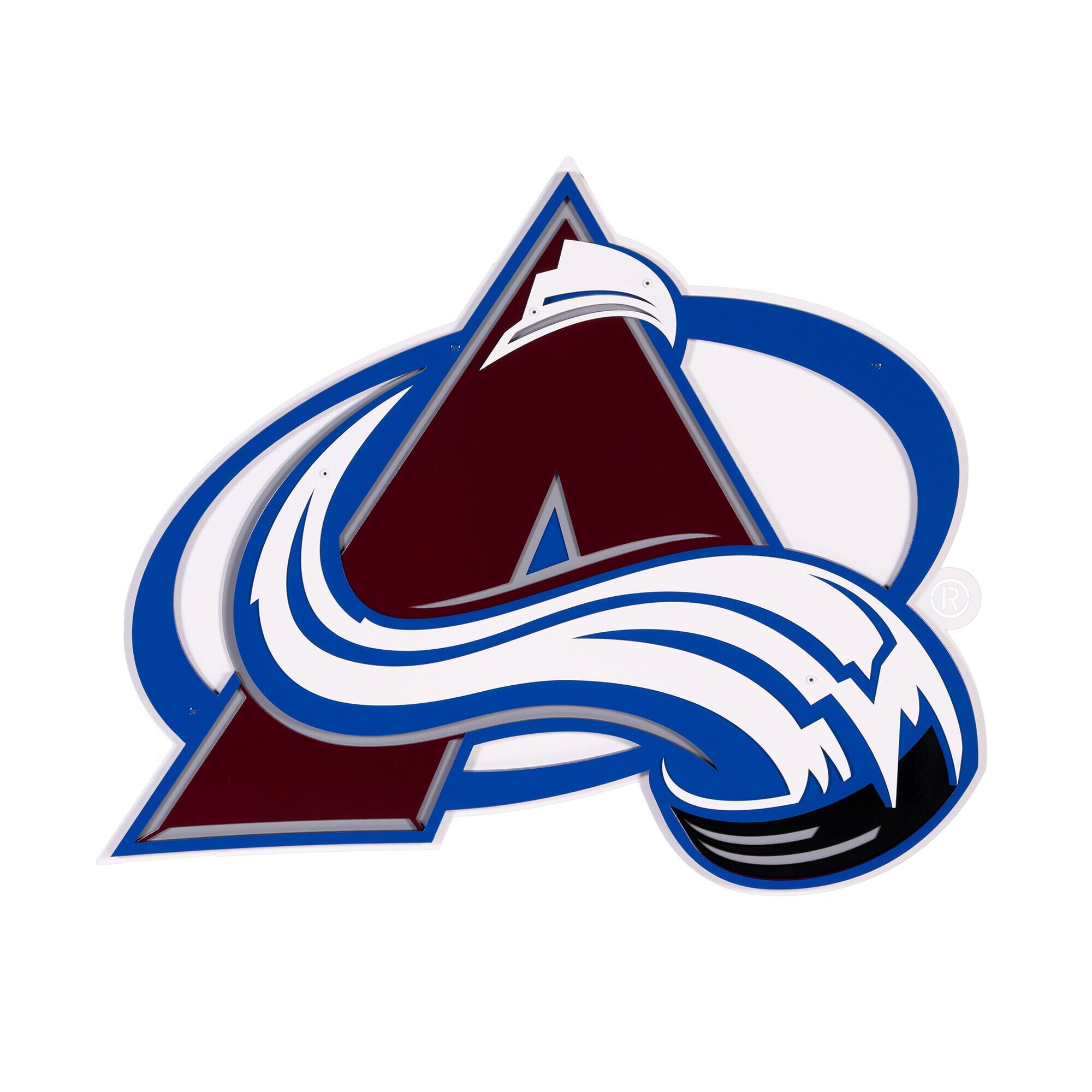 Colorado Avalanche 23" Layered Metal Wall Art Sign