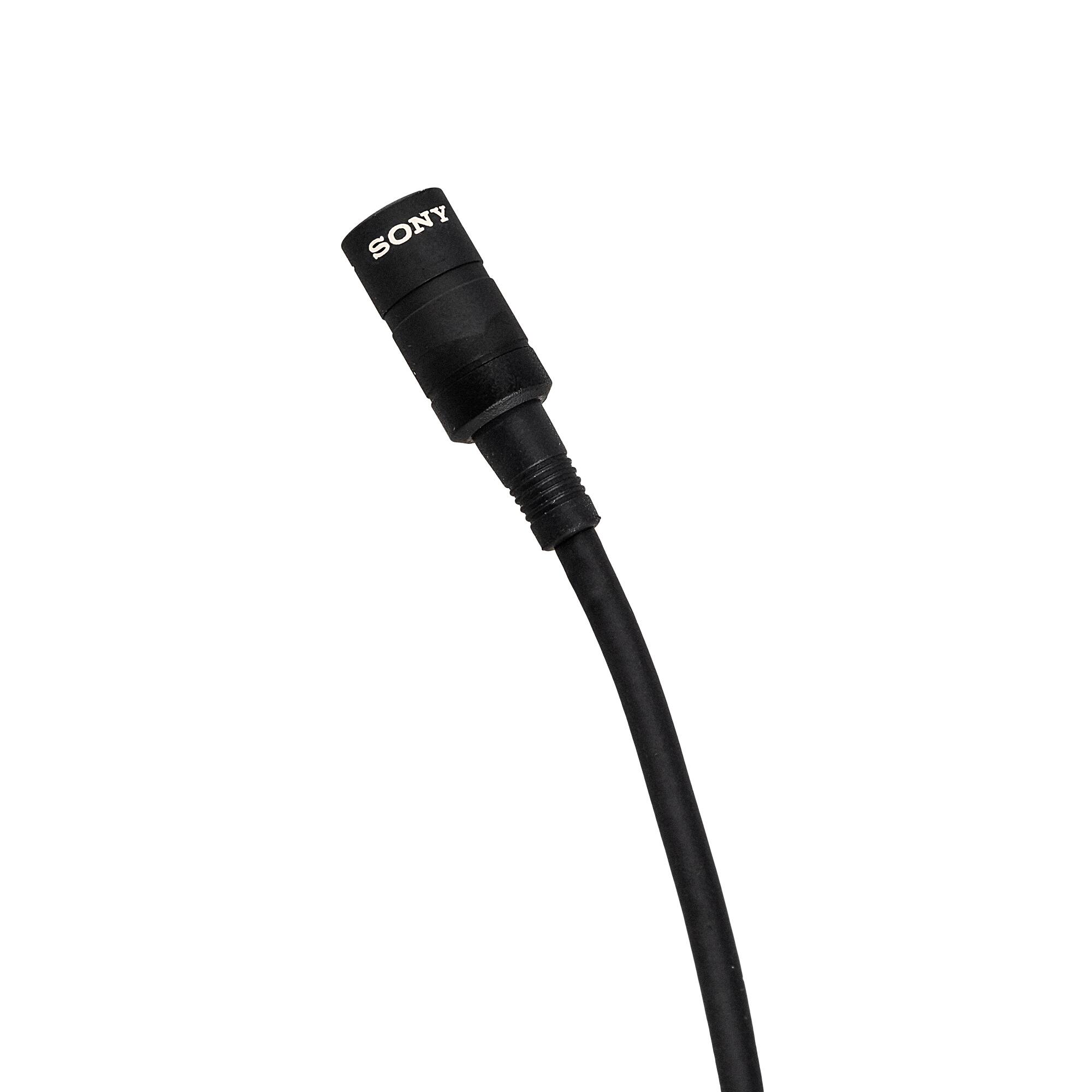 Alt View 4. Sony - Sony ECM-77 Compact Omnidirectional Lavalier Microphone with 4-Pin Hirose Connector | More.