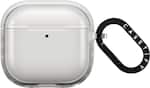 Angle. CASETiFY - CASETiFY Impact Airpods Case for Airpods 4 Frost - Frost.