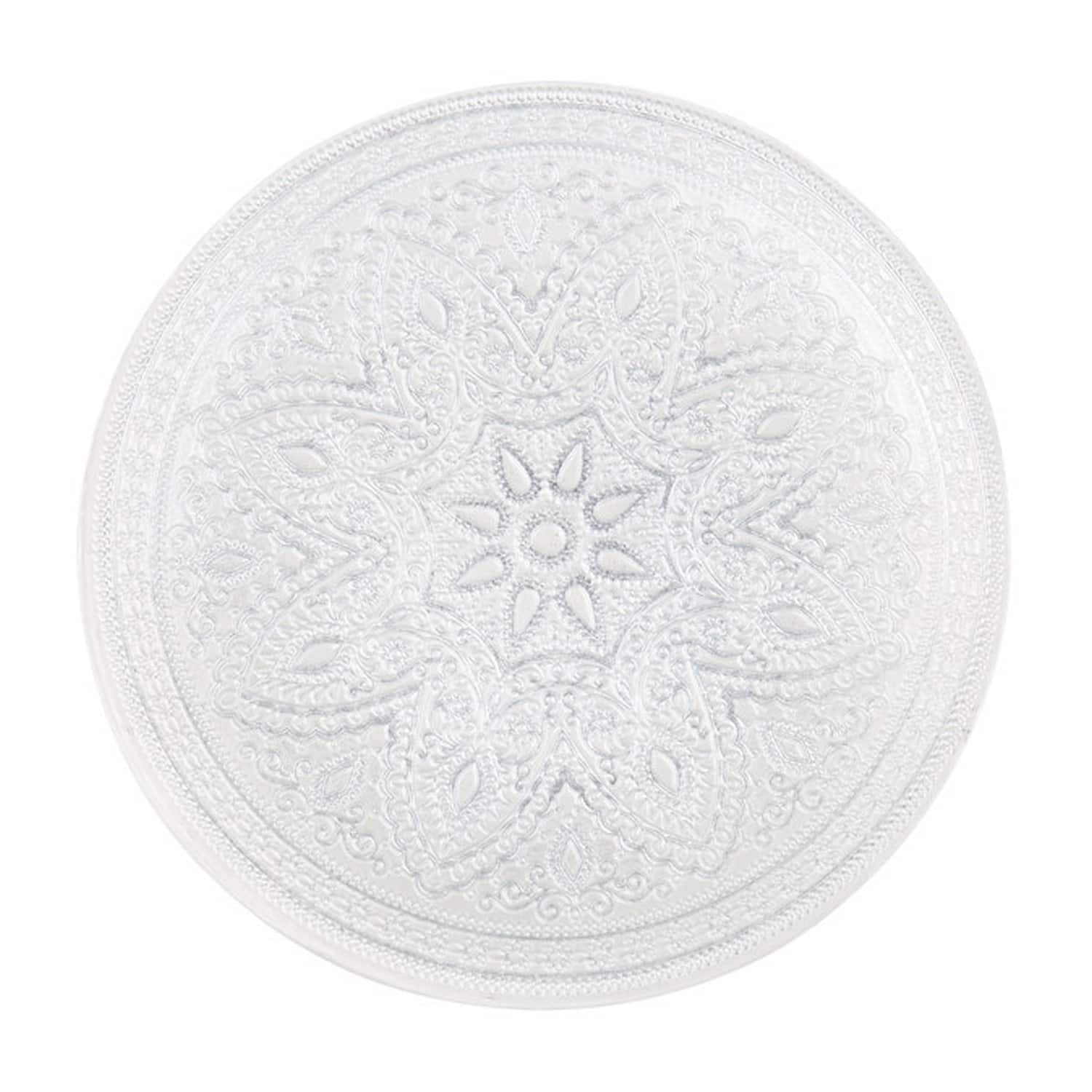 "American Atelier - Divine Charger Plate - 13"" D - Silver" price history on PriceWatchPro