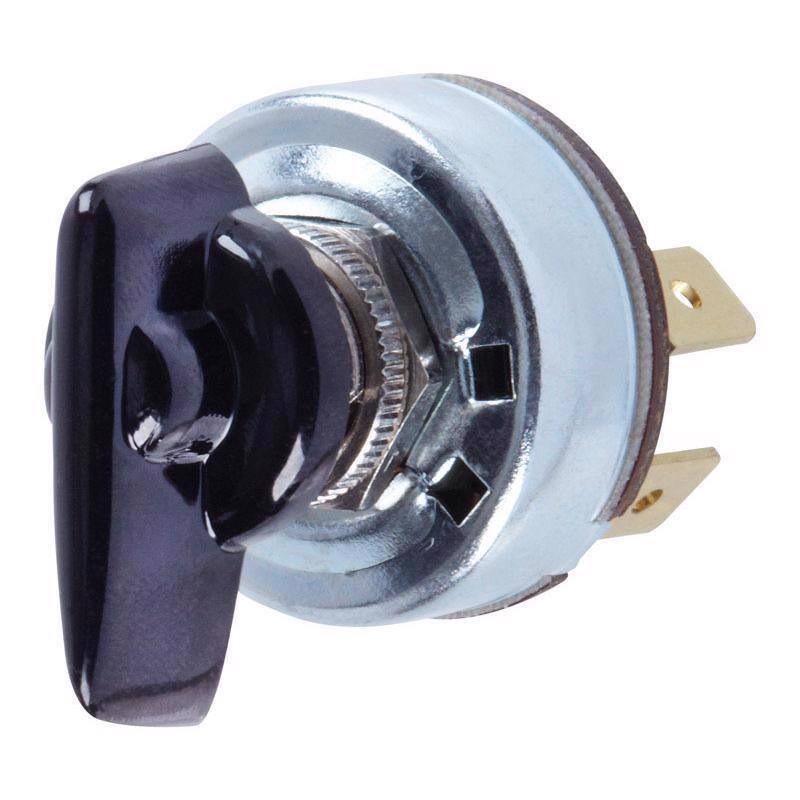 Angle. Jandorf - Jandorf 4 amps Single Pole Rotary Appliance Switch Black/Silver 1 pk - Black/Silver.