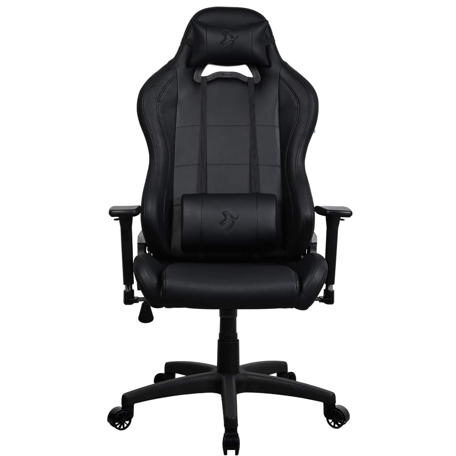 Angle. Arozzi - Torretta Soft PU Gaming Chair - Pure Black.