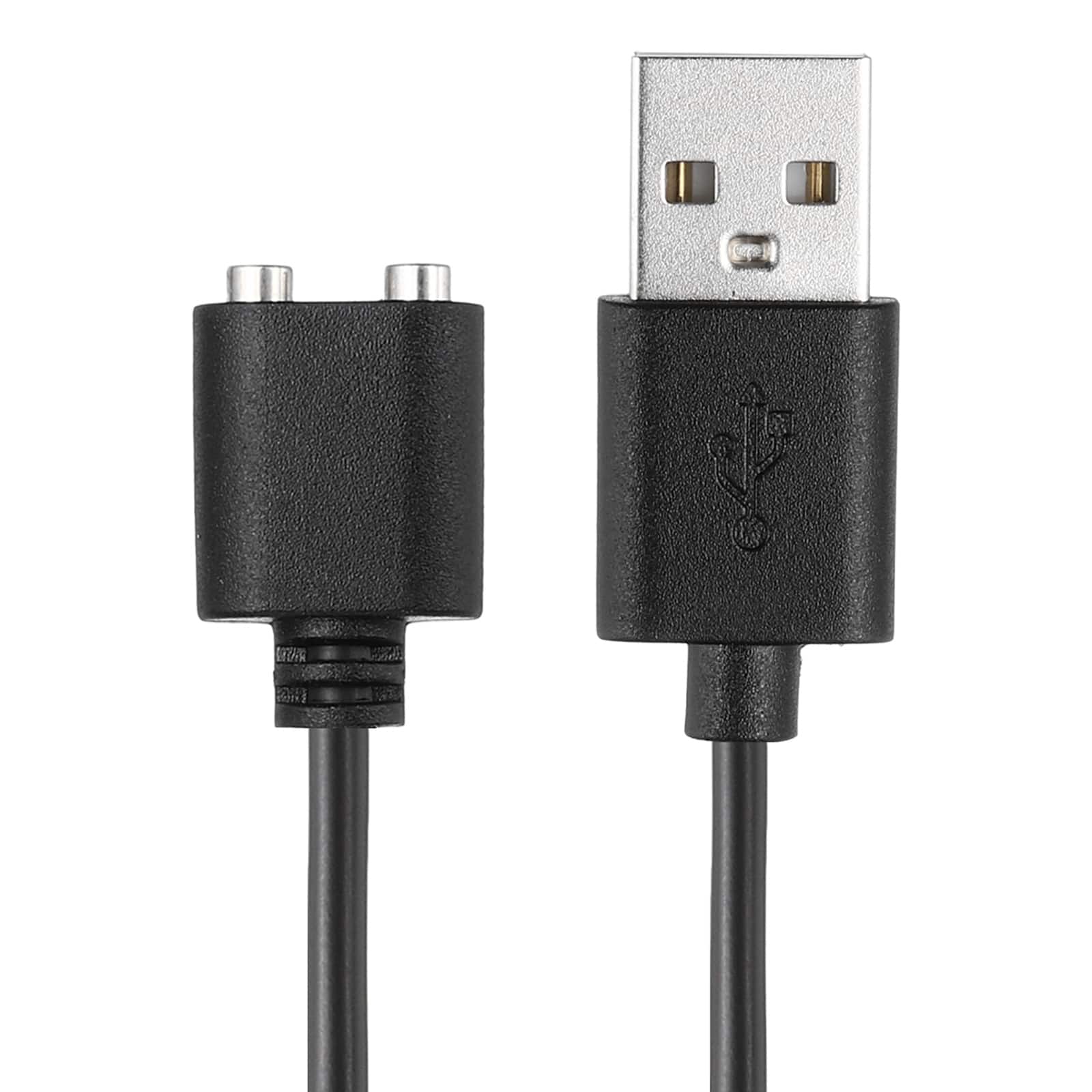 Unique Bargains - Magnetic USB DC Charger Cable, 7mm, 2.6ft, USB, Smart Protect, Single Polarity - for Toys & Toothbrush - Black