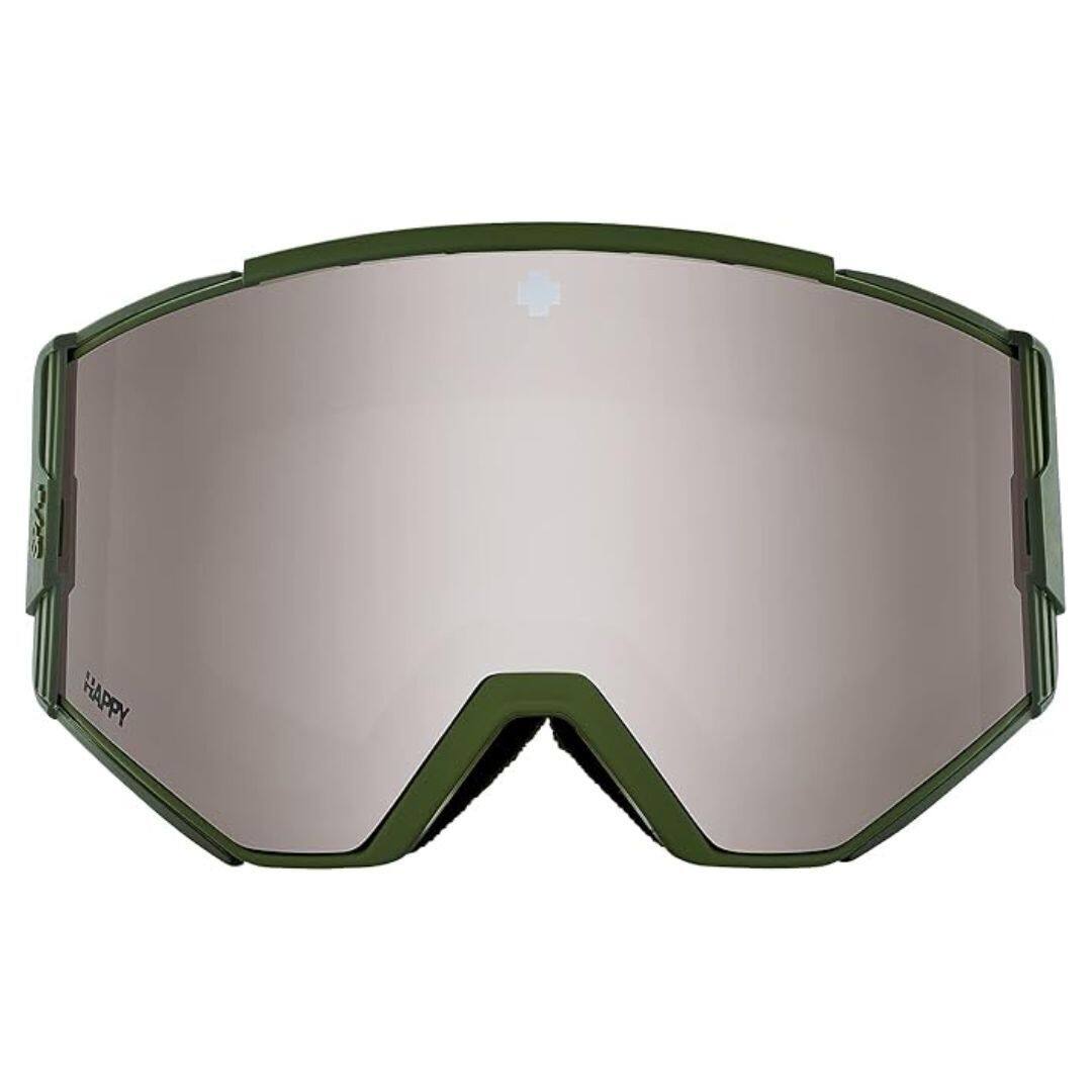 Angle. Spy Optic - SPY+ Optic ACE Monochrome Olive Frame Protective Snow Goggles - N/A.