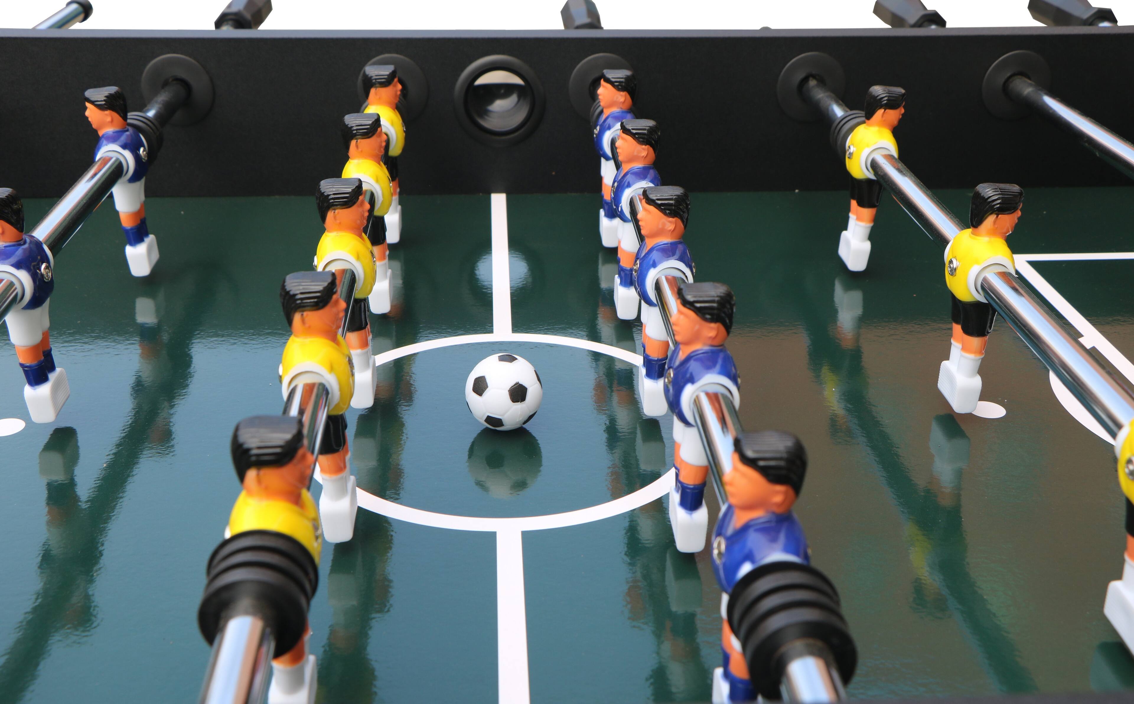 Left. Dexmalle - Dexmalle-54" soccer table,foosball table,football table,game table, table soccer,table football-Black - Black.