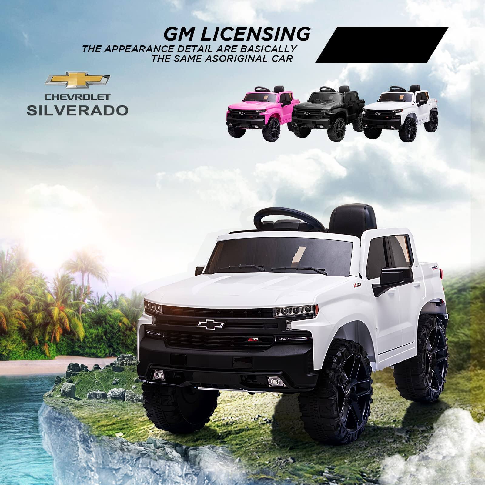 GM LICENSING  
THE APPEARANCE DETAIL ARE BASICALLY THE SAME AS ORIGINAL CAR  
CHEVROLET SILVERADO