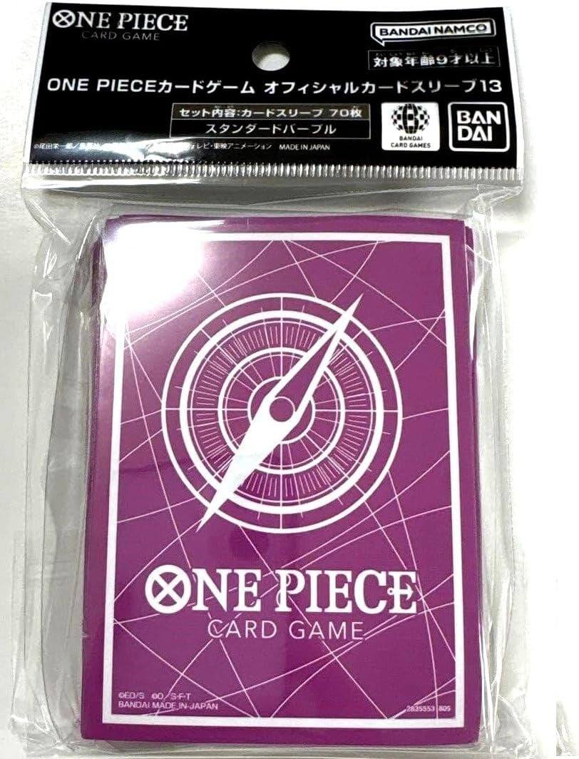 ONE PIECE CARD GAME  
BANDAI NAMCO  
ONE PIECE 13  
70 CARDS  
BAN DAI  
MADE IN JAPAN  
CARD GAMES  
ONE PIECE CARD GAME  
OED/S 00/S-F.T  
BANDAI MADE IN JAPAN  
2835553 805