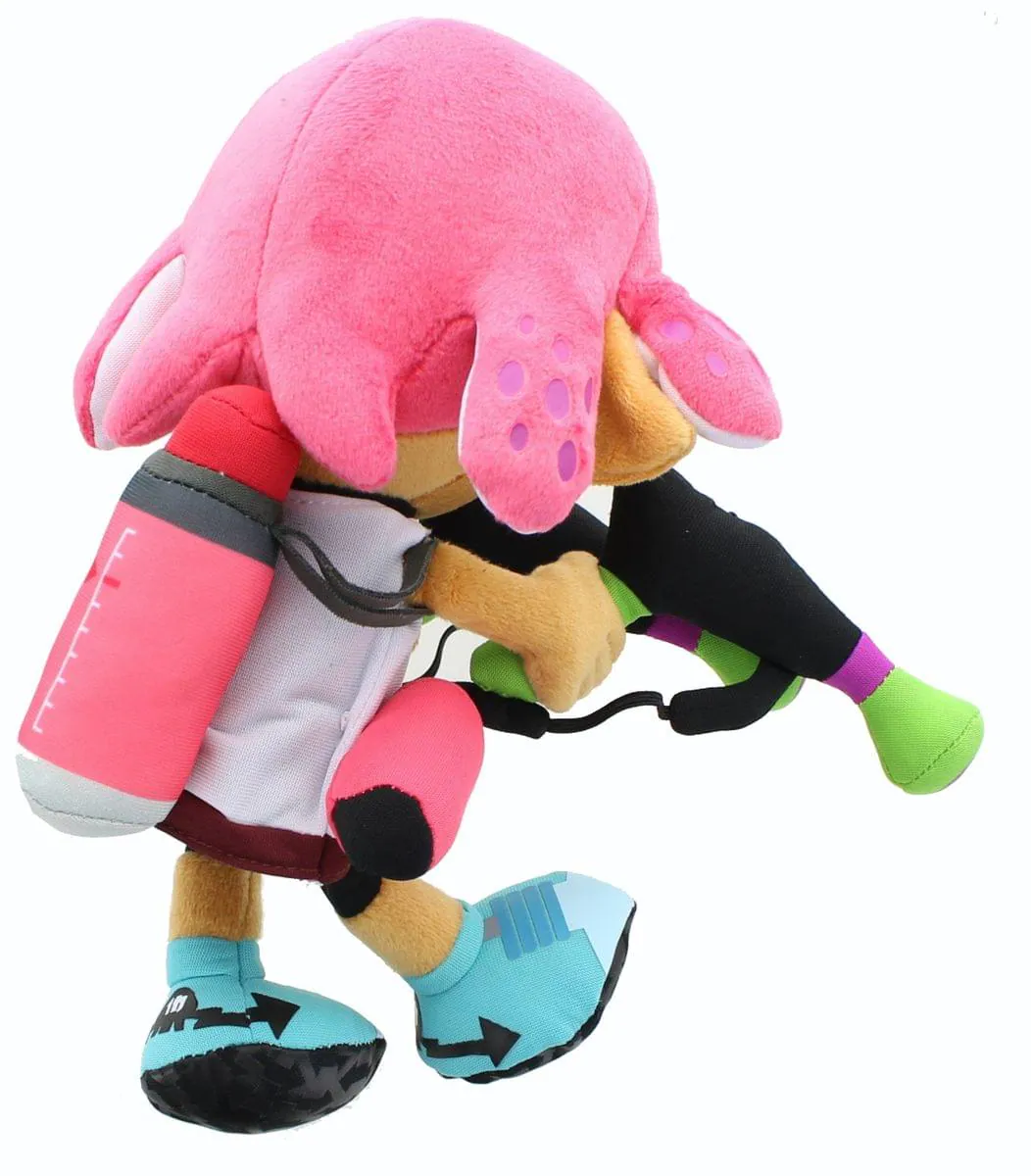 Alt View 1. Nintendo - Nintendo Splatoon 9-Inch Plush - Inkling Girl Neon Pink.