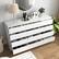 Alt View 6. Kadyn - Kadyn 12 Drawer Wide Dressers for Bedroom, Modern Chest of Drawer Organizer, White - White.