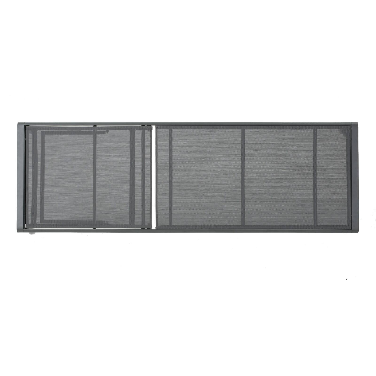 Alt View 9. Ecooso - Outdoor Chaise Lounge Chair Set of 2, Aluminum Adjustable, All Weather Use UV Resistant 400lbs Weight Capacity - Gray.