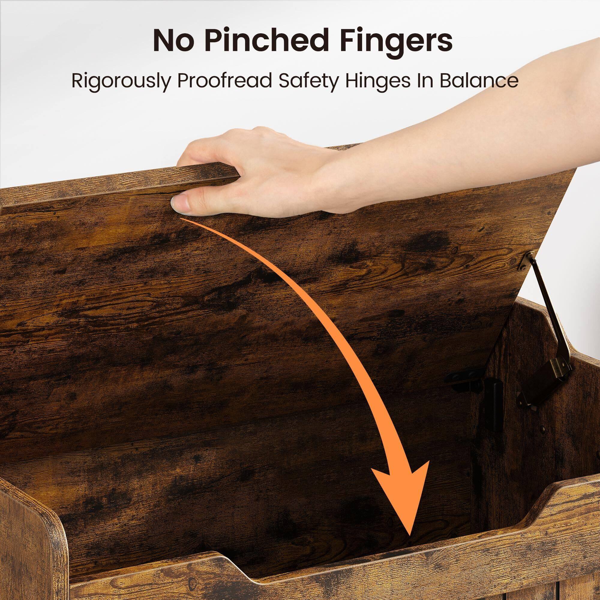 No Pinched Fingers  
Rigorously Proofread Safety Hinges In Balance