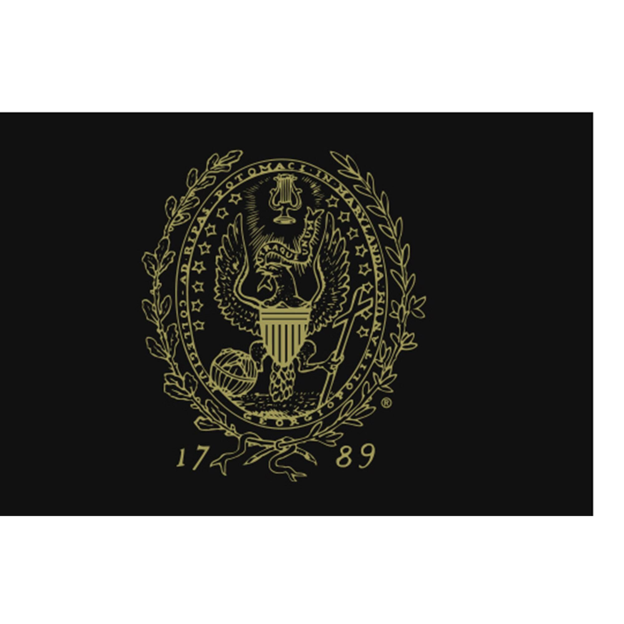 Alt View 1. Jardine - Black Georgetown Hoyas Captain's Chair - Black.