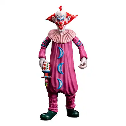 Front. Trick or Treat Studios - Killer Klowns From Outer Space Slim 8 Inch Action Figure - Pink.