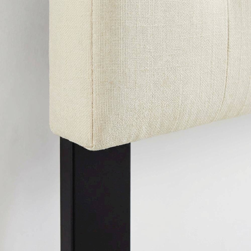 Alt View 1. FurniFact - King Wood Headboard with Durable Construction and Timeless Design - Brown.