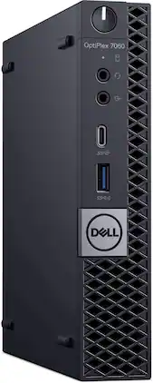 Dell - Refurbished Excellent - Optiplex 7060 Micro I5-8500T 16GB 1TB SSD Windows 11 Pro - Black