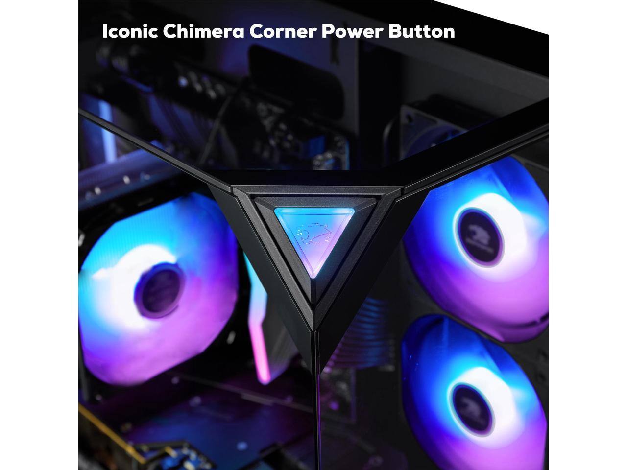Iconic Chimera Corner Power Button