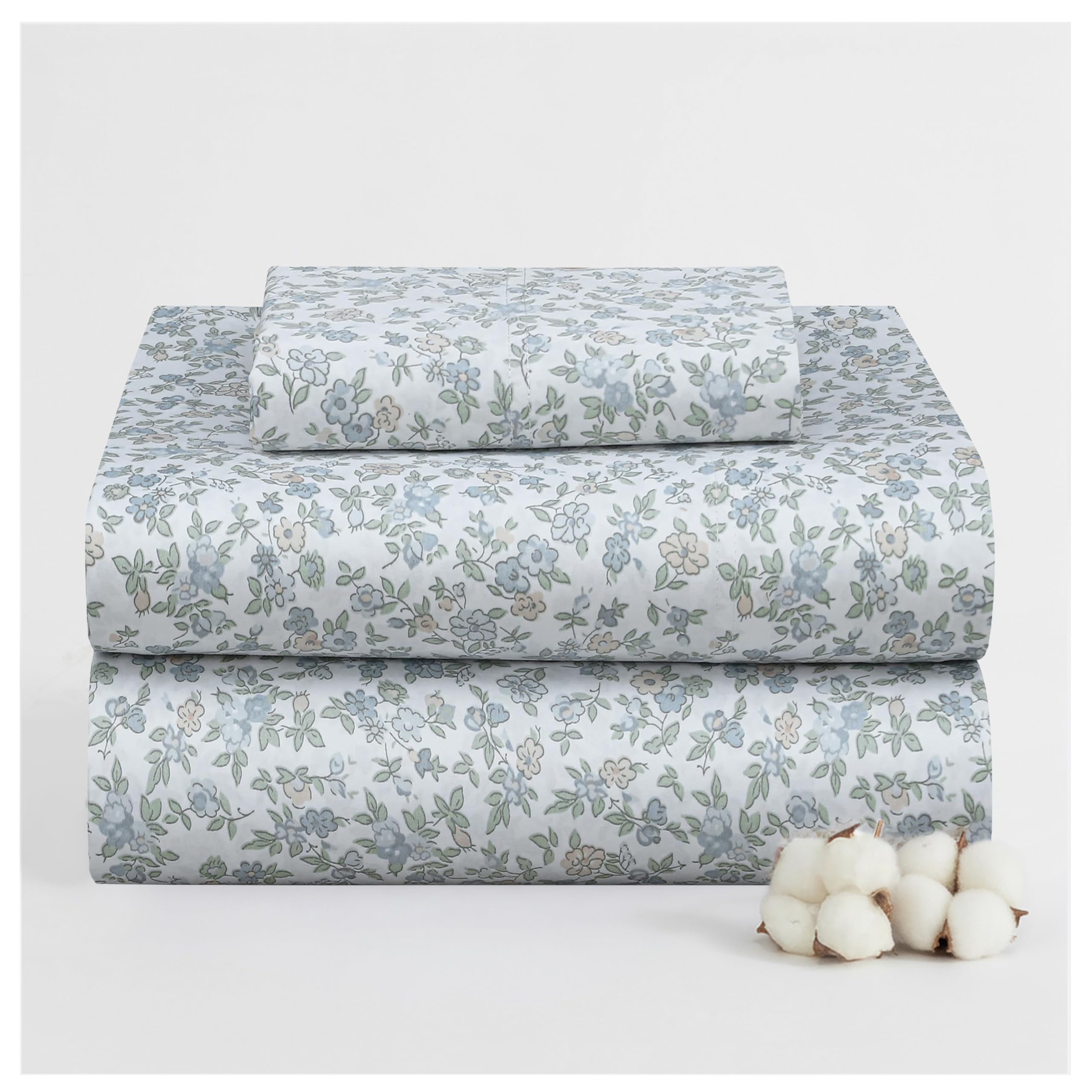 Front. Skar Audio - Cotton Sheets Queen Size Bed Set - 300 Thread Count Silky Soft Sateen Weave Lightweight & Breathable Deep P... - Vibe Twin XL.