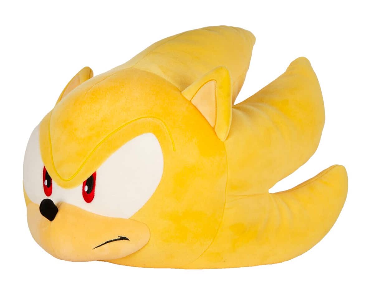 Left. TOMY - Club Mocchi Mocchi - Sonic the Hedgehog – Super Sonic 15" Mega Plush.