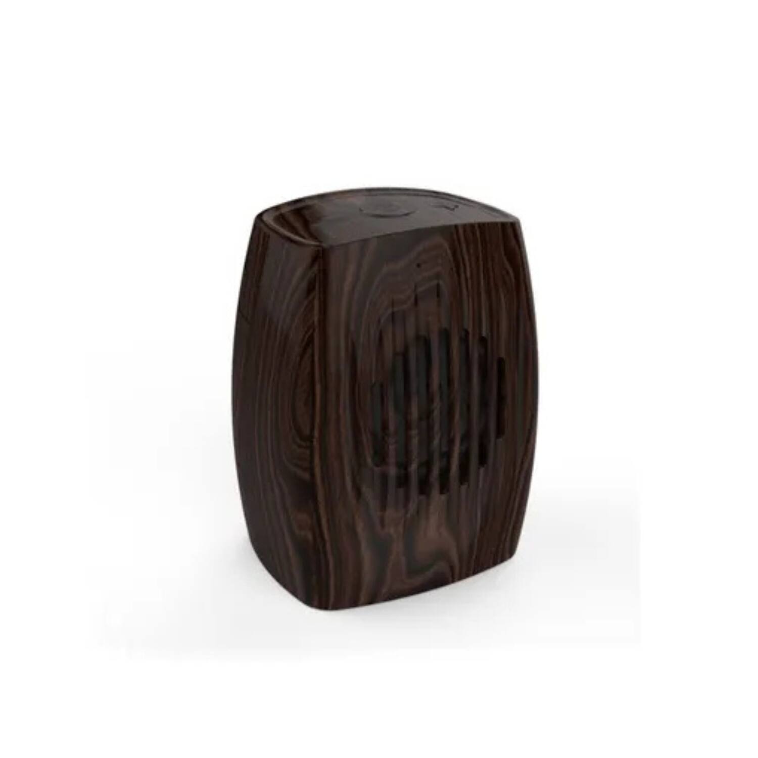 Front. Stock Preferred - Birchwood Black Woodchuck Retro Bluetooth Speaker.