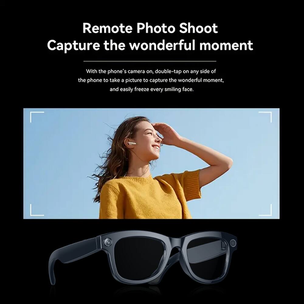 Remote Photo Shoot  
Capture the wonderful moment  

With the phone's camera on, double-tap on any side of the phone to take a picture to capture the wonderful moment, and easily freeze every smiling face.