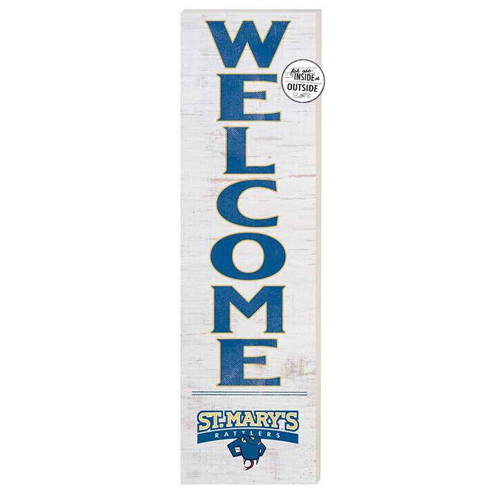 St. Mary's University Rattlers 10'' x 35'' Indoor/Outdoor Welcome Sign