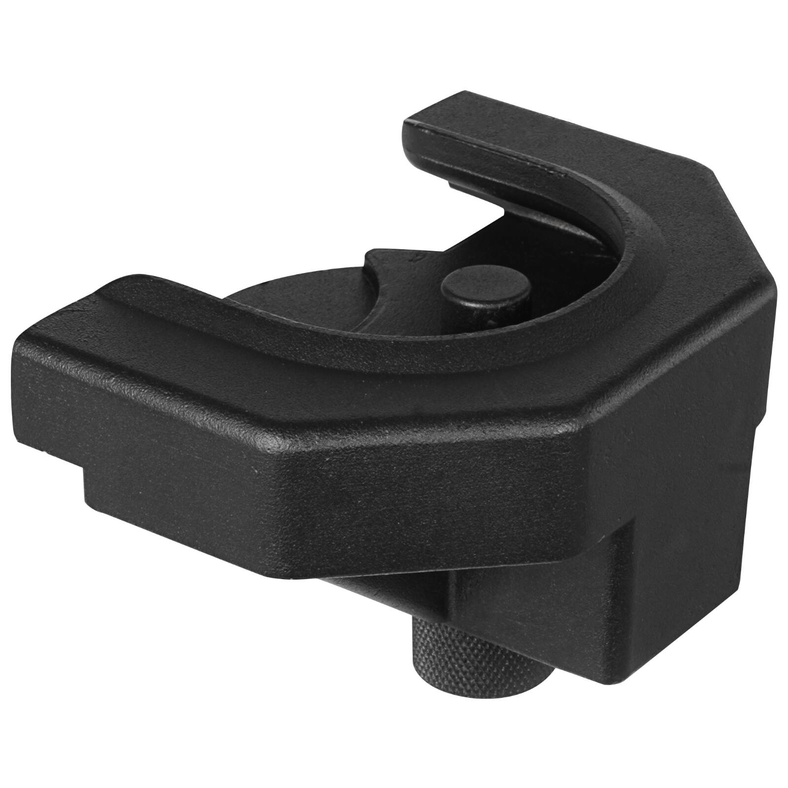 Alt View 5. VEVOR - Trailer Hitch Lock Kit, Compatible with 2-5/16 in Couplers, Heavy-Duty Anti-Theft Trailer Ball Lock with 3 Keys - Black.